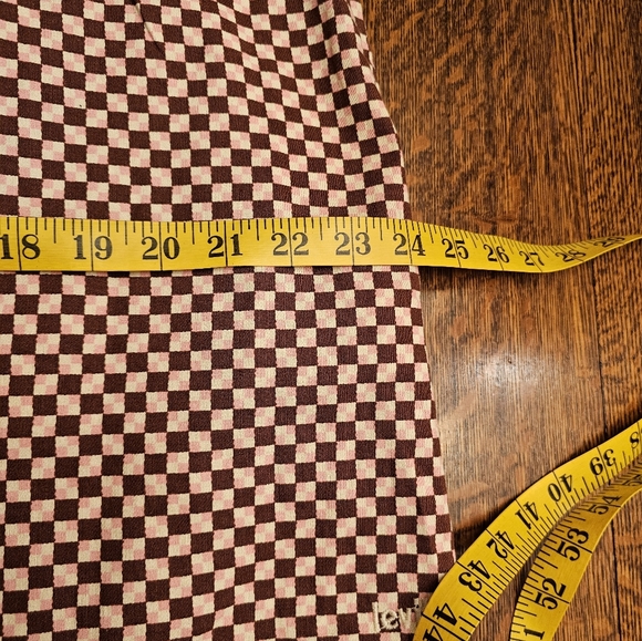 Levi's Danny Checkered Slim Fit Spaghetti Strap Dress - Picture 15 of 15